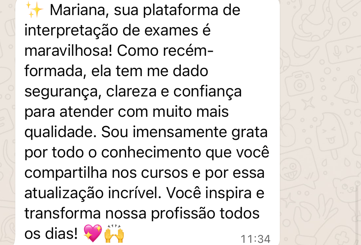 Depoimento nutricionista recém-formada